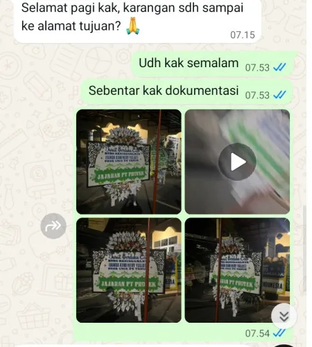 Pengiriman Papan Bunga Selamat Gardu Kiarapedes